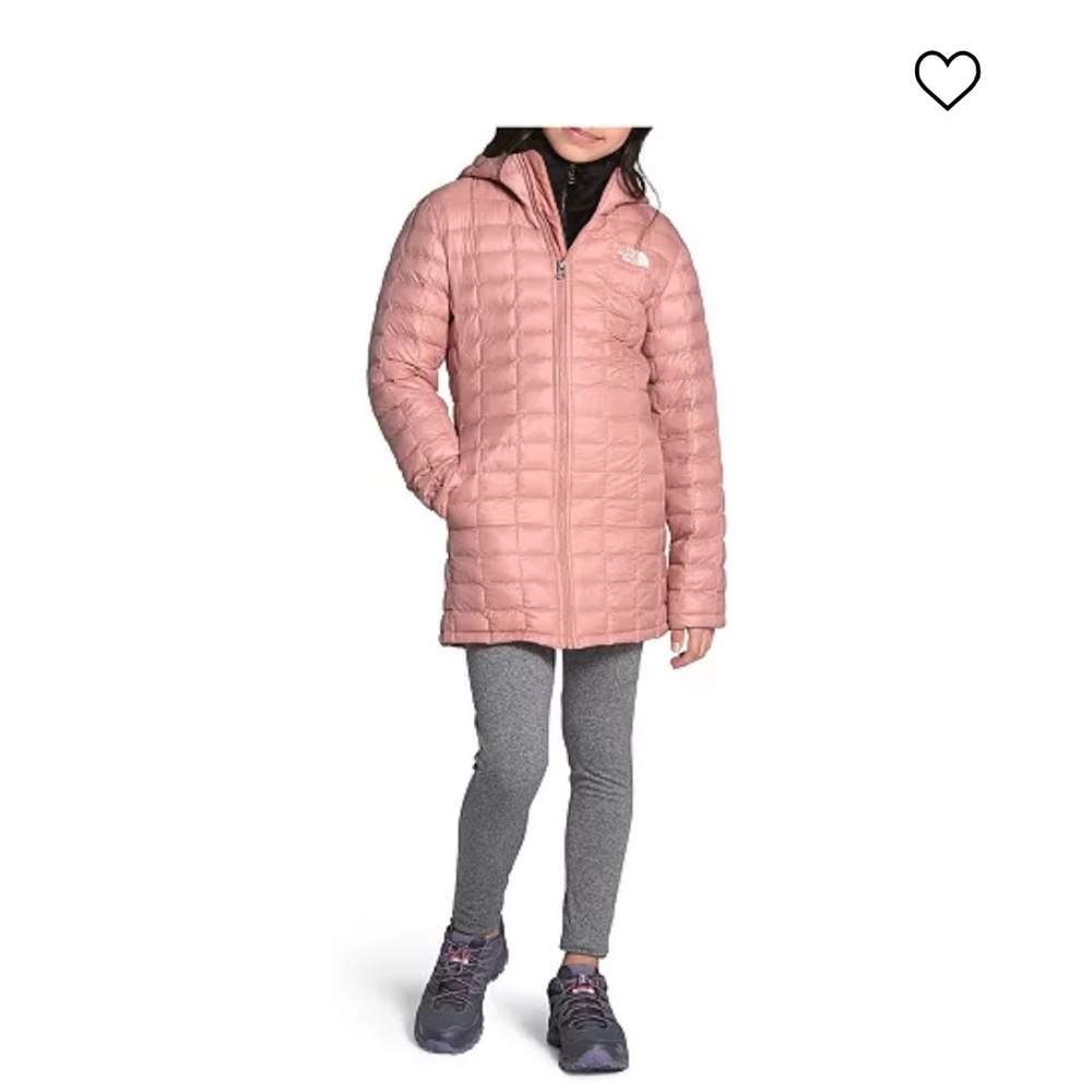 The North Face Girls' Pink Puffer Jacket